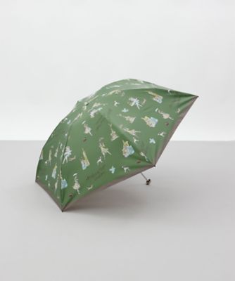 晴雨兼用折りたたみ傘 ガールプリント 1AQ 27776 | Aquascutum